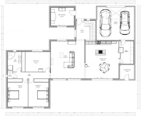 dessins de plans